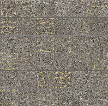 Porcelain Décor Aria Black 12"x12" Natural Finish