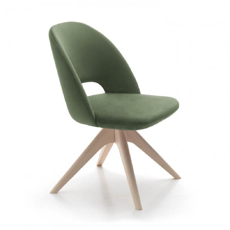 Twiggy Chair With Arm L17 Swivelling