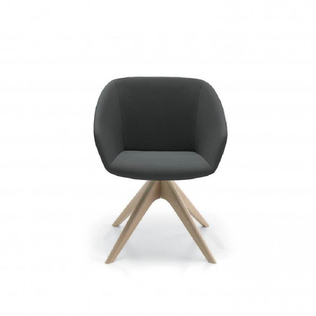Look Open Armchair L17 Swivelling