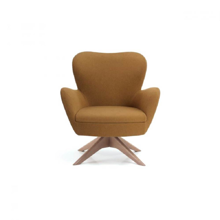 Curvy Armchair L21 Swivelling