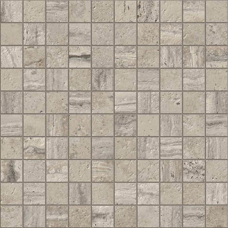 Travertine Mosaic Nativa Vena Tibur 100 Tessere 12" x 12" 3/8"