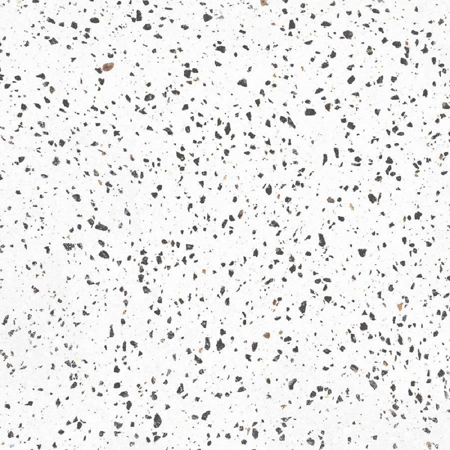 Outdoor Italian Tile Terrazzo White Black 24" x 24" 3/4" Rectified