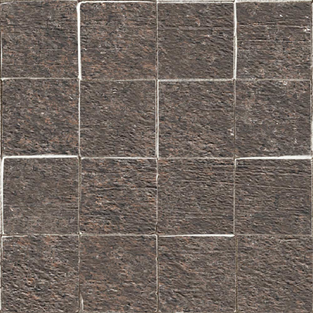 Italian Porcelain Mosaic Terra Crea Pomice 12" x 12" tessere 3" x 3"