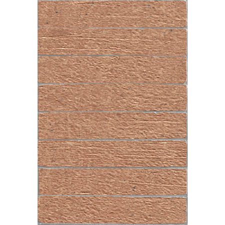 Italian Porcelain Mosaic Terra Crea Mattone 8"X12" 3/8"