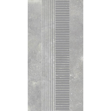 Italian Porcelain Mosaic Carrière du Kronos Gent Texture Mix 2"X16" 3/8" Natural