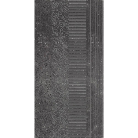 Italian Porcelain Mosaic Carrière du Kronos Namur Texture Mix 2"X16" 3/8" Natural