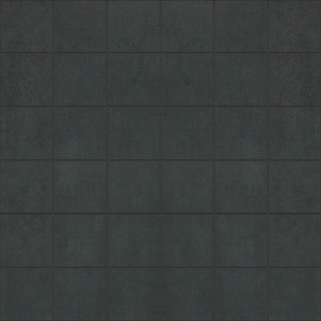 Italian Porcelain Mosaic Tessere Noir 12" x 12" 3/8" Natural