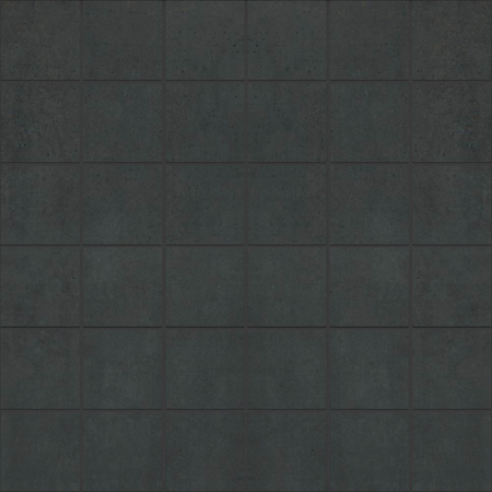 Italian Porcelain Mosaic Tessere Noir 12"X12" 3/8" Natural