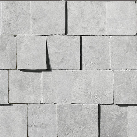 Italian Porcelain Mosaic Le Reverse Opal Muro 3D 11 1/2"X13"