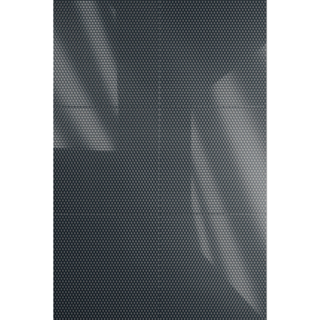 Fence Microgrey 8" x 8", 1/4" Glossy Porcelain Tile