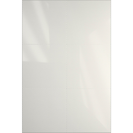 Fence Microwhite 8" x 8", 1/4" Glossy Porcelain Tile