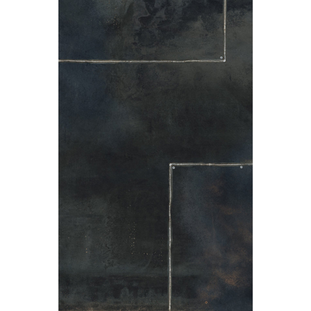 Welding Rivets Black 48”x48” 1/4" Natural Porcelain Tile