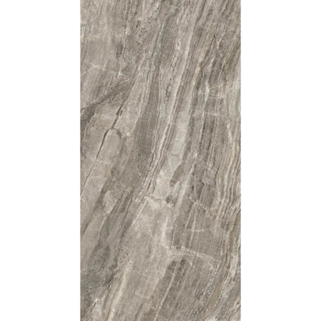 Italian Porcelain Tile Nuvolato Grigio 15" x 30" 1/4" Silky