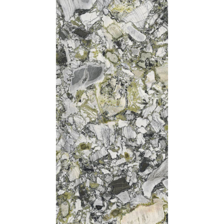Italian Porcelain Tile Ocean White 15" x 30" 1/4" Polished