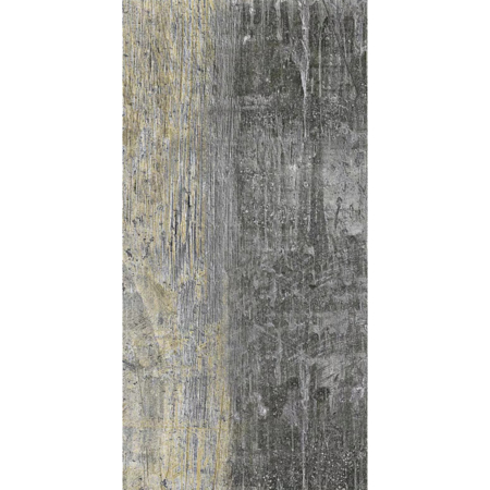 Erosion Graphite 24"x48", 1/4" Semi-Polished Porcelain Tile