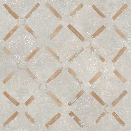 Porcelain Décor Muro Grey 24"x24", 3/8" Natural Finish