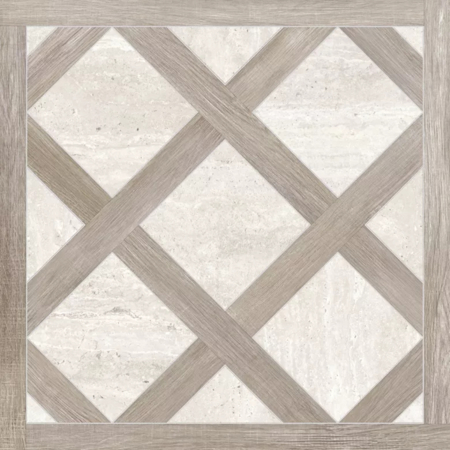 Intarsio Navona 24"x24", 3/8" Natural Porcelain Tile
