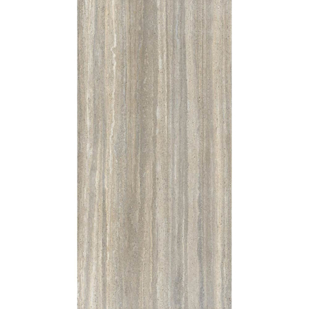 Italian Slab Travertino Greige 64” x 128” 1/2" Porcelain Natural