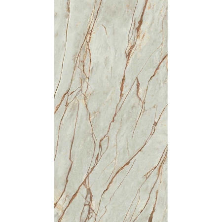Italian Slab Grey Wonder Face A 64” x 128” 1/2" Porcelain Soft 3D
