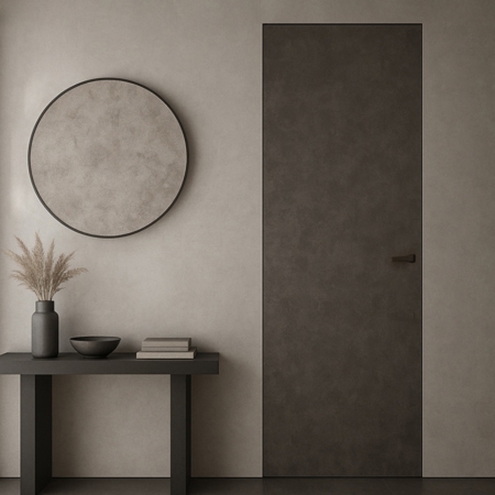 Invisible Hinge Door Filo Muro Concreto 2'-8" x 6'-8"