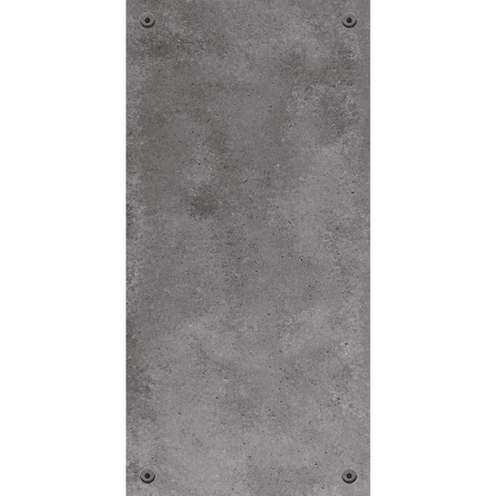 Unglazed Porcelain Tile, 24″ x 48″, 3/8" Unique Be Smart Black Matt