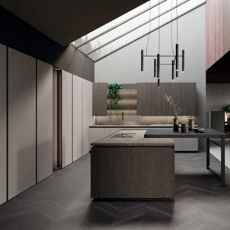 Classic Italian Wood Kitchen Bluna Legno