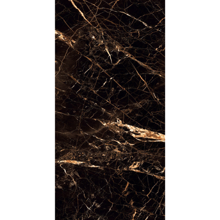 Portoro Gold 32" x 64" High Glossy Porcelain Tile