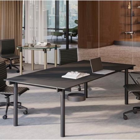 Decumano Modern Rectangular HPL Executive Table