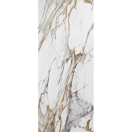 Large Format Italian Slab Macchia Vecchia 63" x 126" 1/4" Glossy