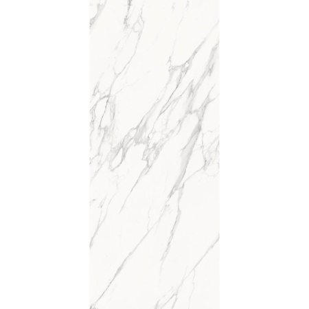 Large Format Italian Slab Statuario Michelangelo 64" x 128" 1/2" Lappato Matt