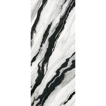 Large Format Italian Slab Panda 64" x 128" 1/2" Glossy