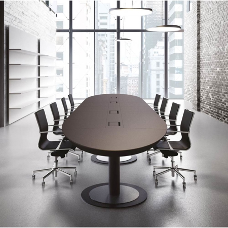 Multipliceo Racetrack Executive Meeting Table