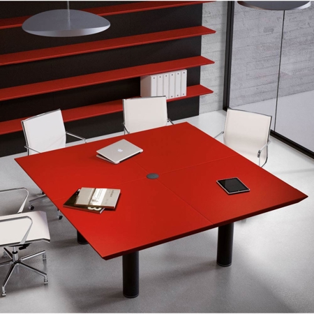 Multipliceo Square Executive Meeting Table