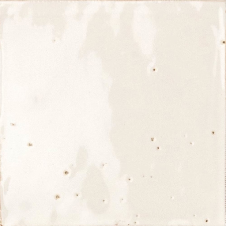Dedica Bianco Seppia 4" x 4", 3/8" Glossy Ceramic Tile
