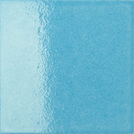 Città di Faenza Geo Azzurro 6" x 6", 3/8" Glossy Ceramic Tile