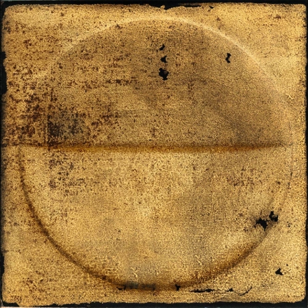 Terrecotte Motivi Oro Satinato Ebano A 6" x 6", 3/8" Matt Ceramic Tile