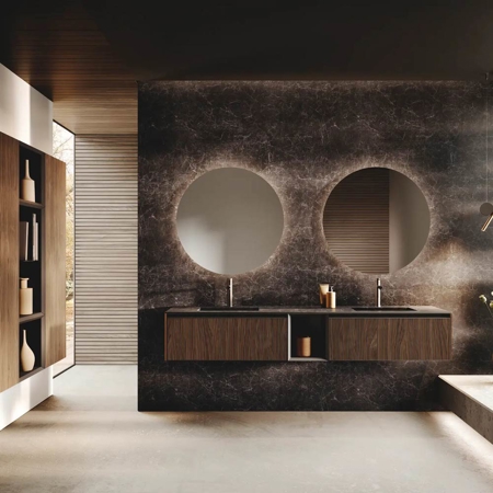 Italian Bathroom Vanity Avola Legno