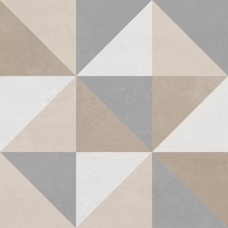 Classics Turia Mix 9" x 9", 3/8" Matt Porcelain tile