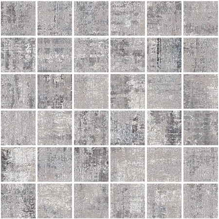 Mosaic Milano Grey 12" x 12", 3/8" Natural Porcelain Tile
