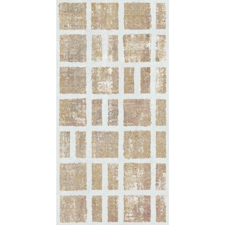 Milano Ocre Frame 20" x 40", 3/8" Natural Porcelain Tile