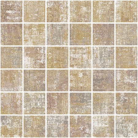 Mosaic Milano Ocre 12" x 12", 3/8" Natural Porcelain Tile