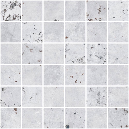 Mosaic Vulcano Ice 12" x 12", 3/8" Natural Porcelain Tile