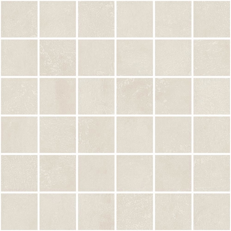 Mosaic Ciment Ivory 12" x 12", 3/8" Natural Porcelain Tile