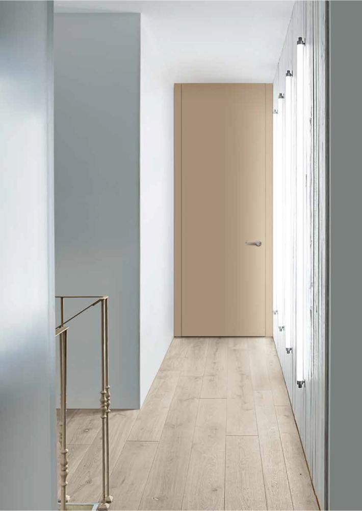 plain interior wood door